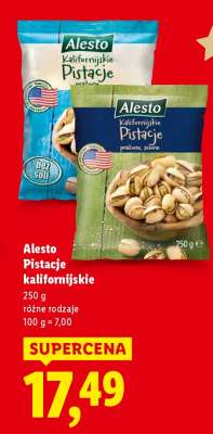 ALESTO Pistacje kalifornijskie