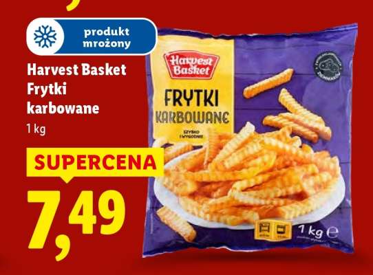 HARVEST BASKET Frytki karbowane