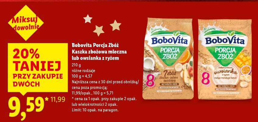 BOBOVITA PORCJA ZBÓŻ
