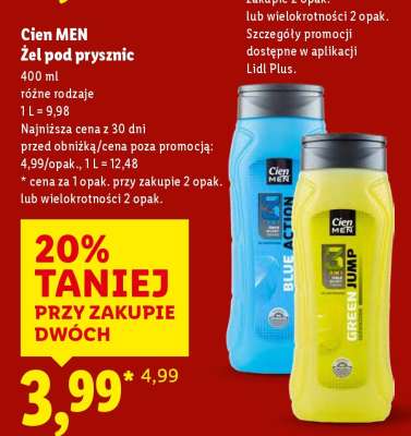 CIEN MEN Żel pod prysznic