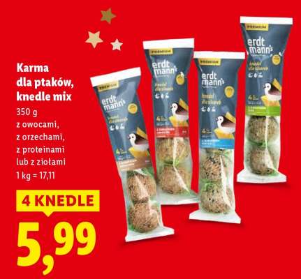 Karma dla ptaków knedle mix*