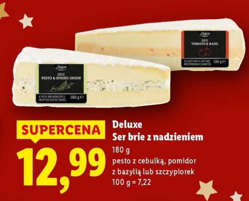 DELUXE Ser brie z nadzieniem