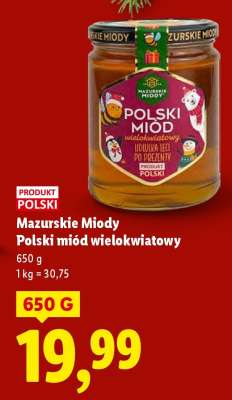 MAZURSKIE MIODY Polski miód wielokwiatowy