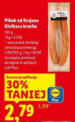 Pikok od Krajan Kiełbasa krucha