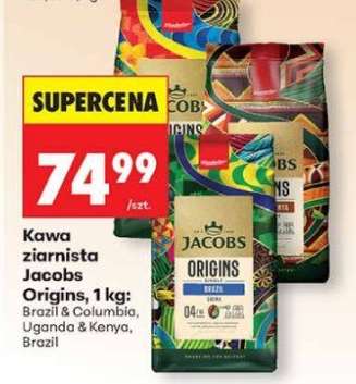 Kawa ziarnista Jacobs Origins, 1 kg