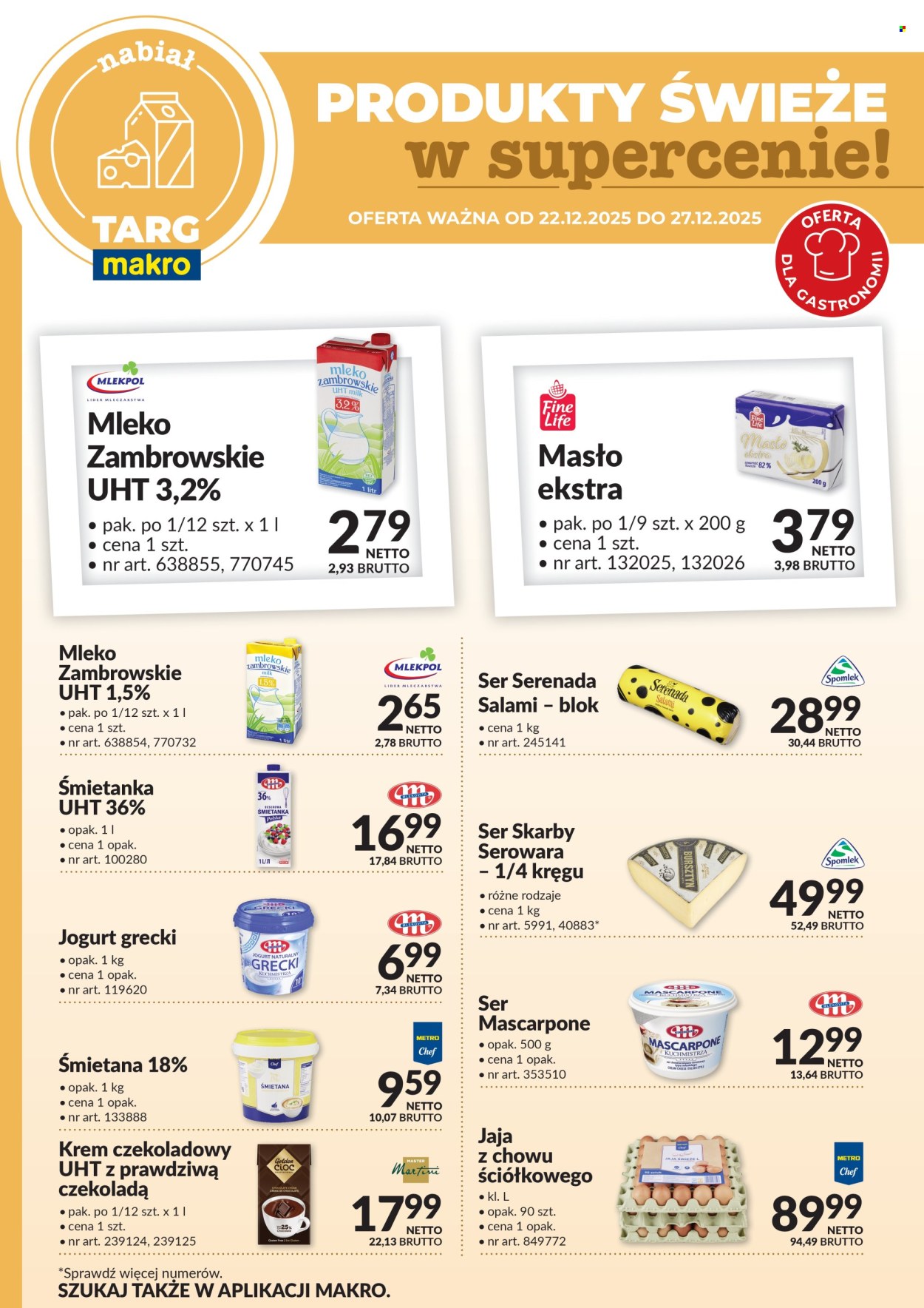 Gazetka Makro - 22.12.2025 - 27.12.2025. Strona 3