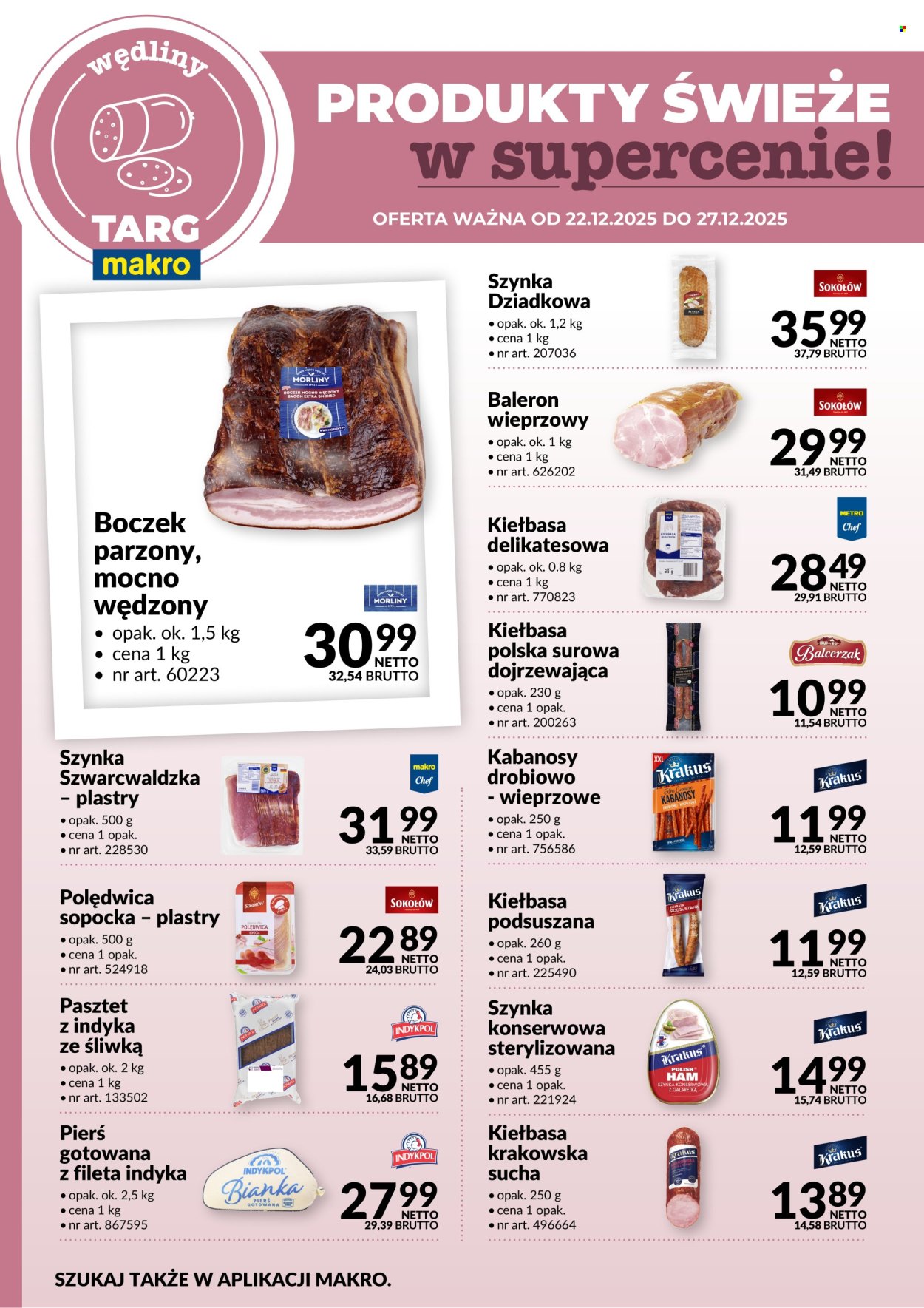 Gazetka Makro - 22.12.2025 - 27.12.2025. Strona 3