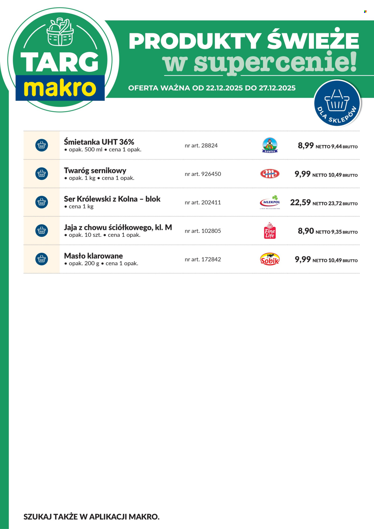 Gazetka Makro - 22.12.2025 - 27.12.2025. Strona 7