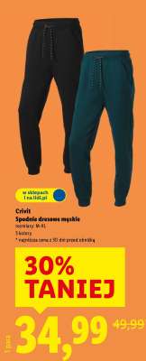 Crivit Spodnie dresowe męskie
