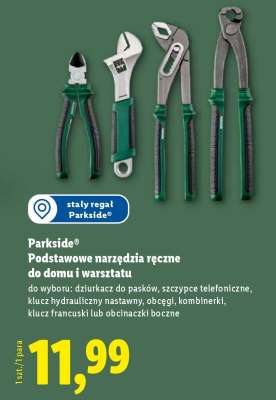 Parkside Podstawowe narzędzia ręczne