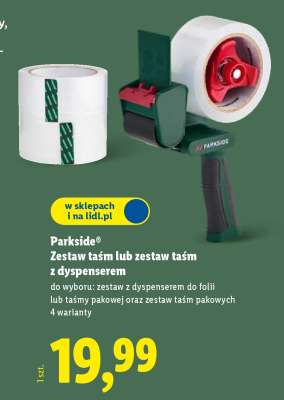 Parkside® Zestaw taśm lub zestaw taśm z dyspenserem