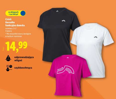 Crivit Koszulka funkcyjna damska