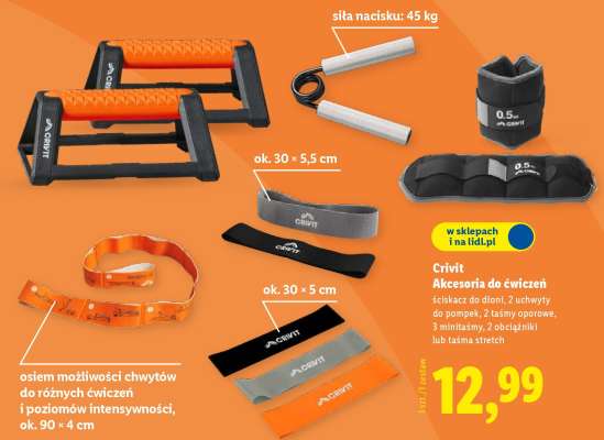 Crivit Akcesoria do ćwiczeń