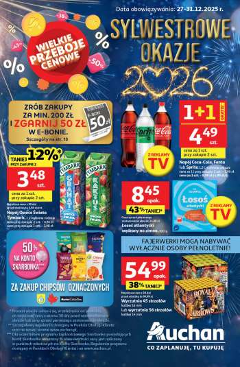 Gazetka Auchan - 27.12.2025 - 31.12.2025.