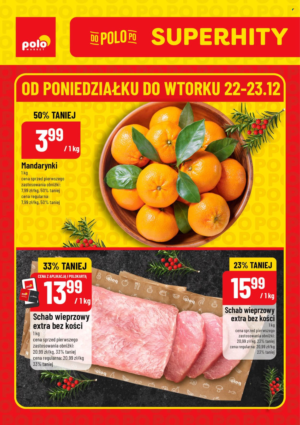 Gazetka Polomarket - 22.12.2025 - 23.12.2025. Strona 1