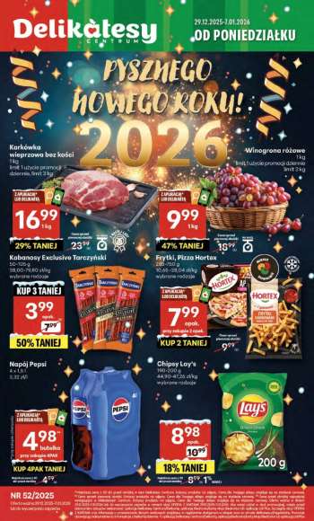 thumbnail - Gazetka Delikatesy Centrum
