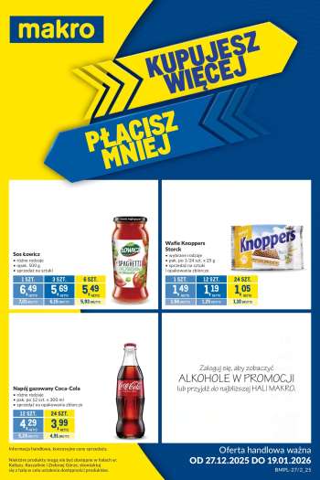 Gazetka Makro - 27.12.2025 - 19.01.2026.
