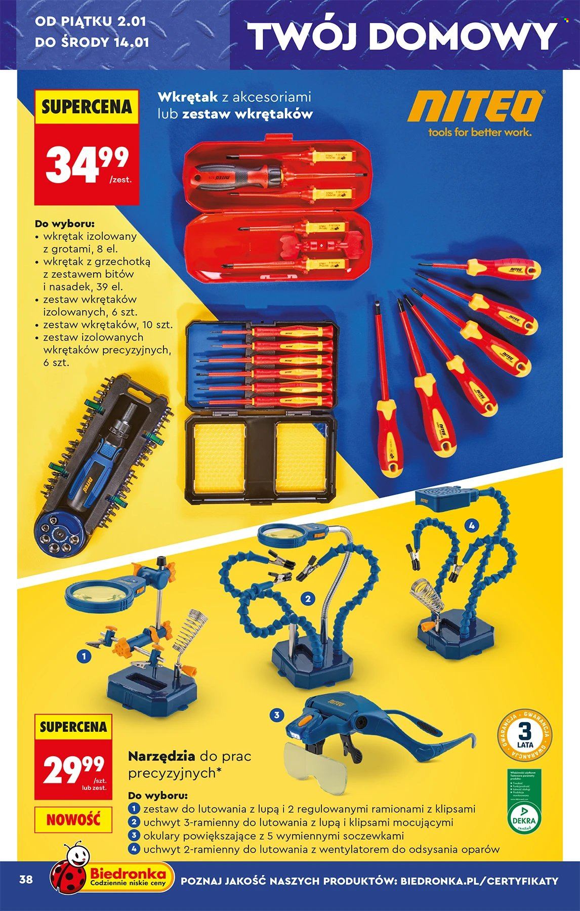 Gazetka Biedronka - 29.12.2025 - 14.01.2026. Strona 38