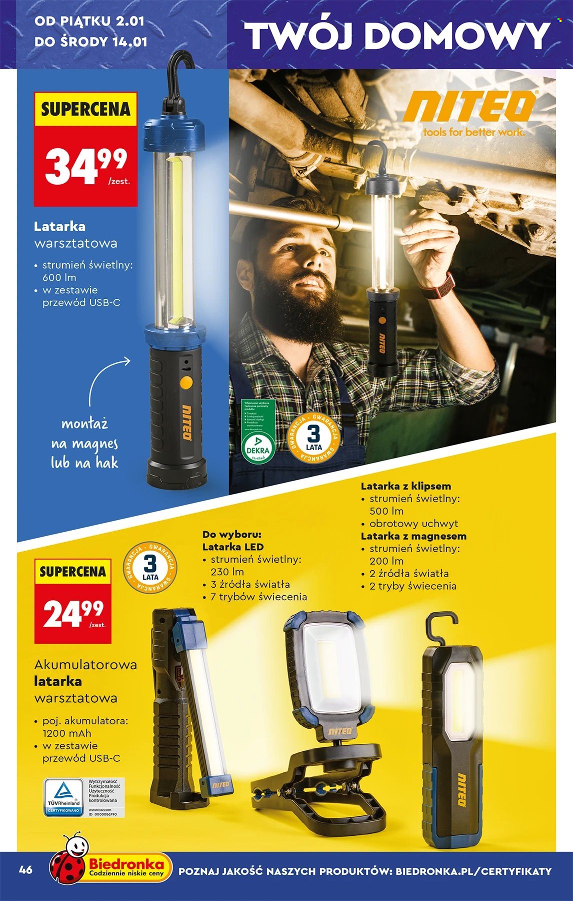 Gazetka Biedronka - 29.12.2025 - 14.01.2026. Strona 46