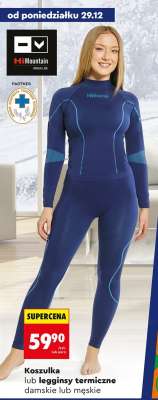 Koszulka lub legginsy termiczne damskie lub męskie