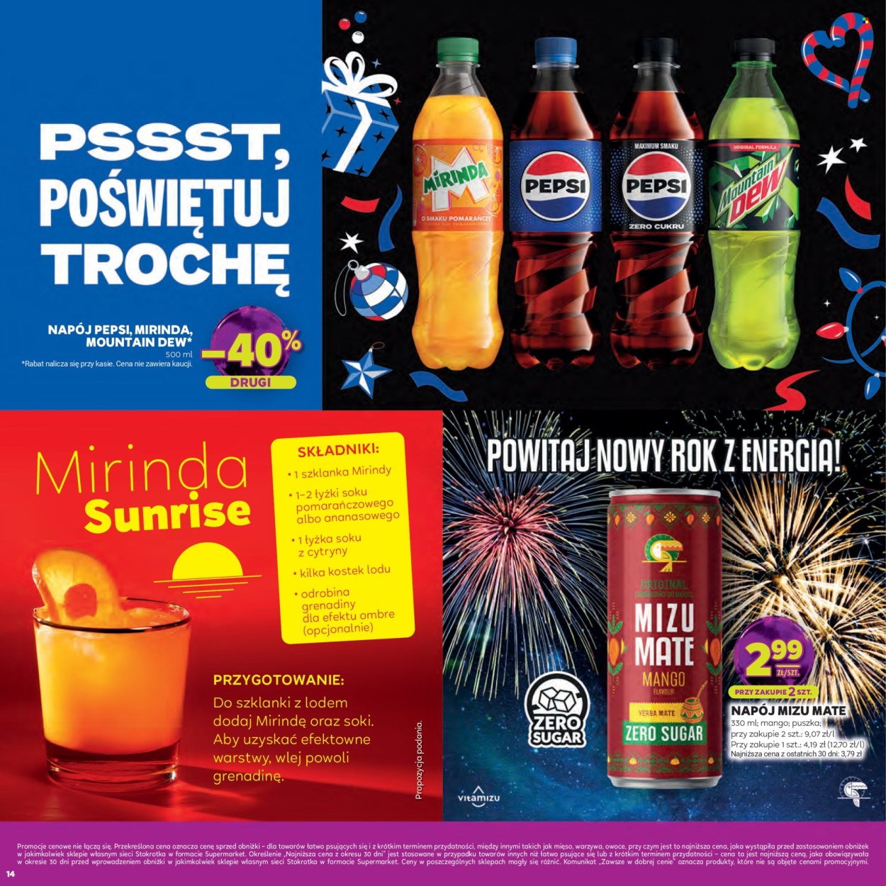 Gazetka Stokrotka Supermarket - 30.12.2025 - 14.01.2026. Strona 14