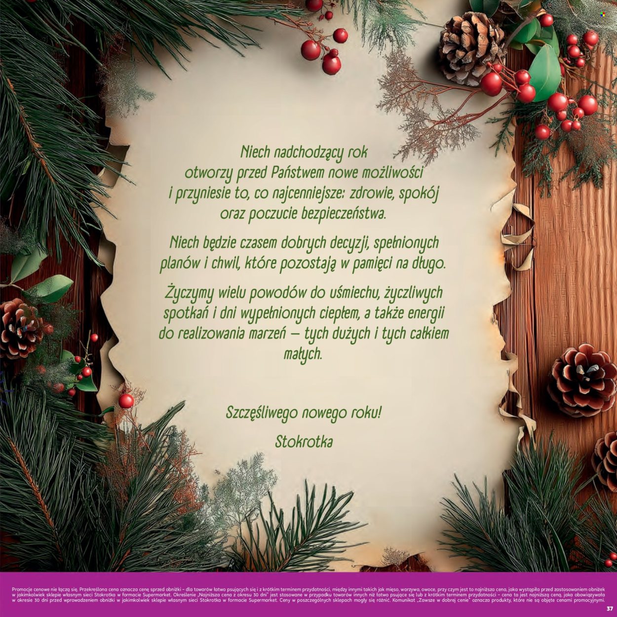 Gazetka Stokrotka Supermarket - 30.12.2025 - 14.01.2026. Strona 37