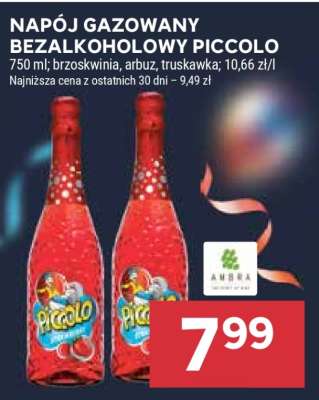 Napój gazowany bezalkoholowy Piccolo