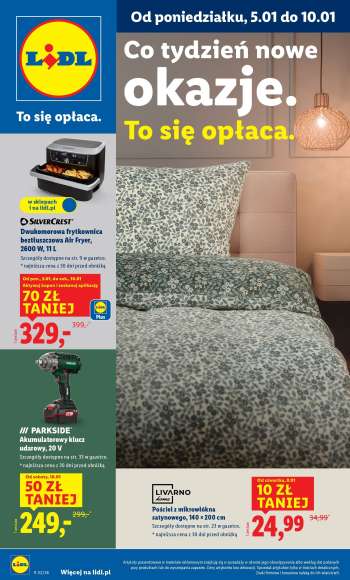 Gazetka Lidl - 5.01.2026 - 10.01.2026.