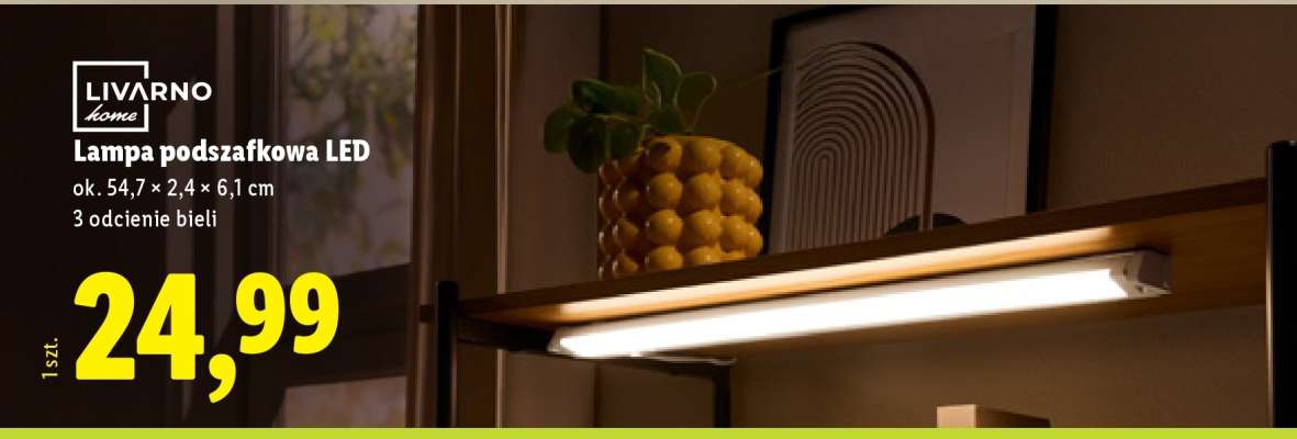 LIVARNO home Lampa podszafkowa LED