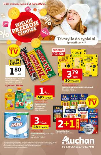 thumbnail - Gazetka Auchan - Wielkie Przeboje Cenowe