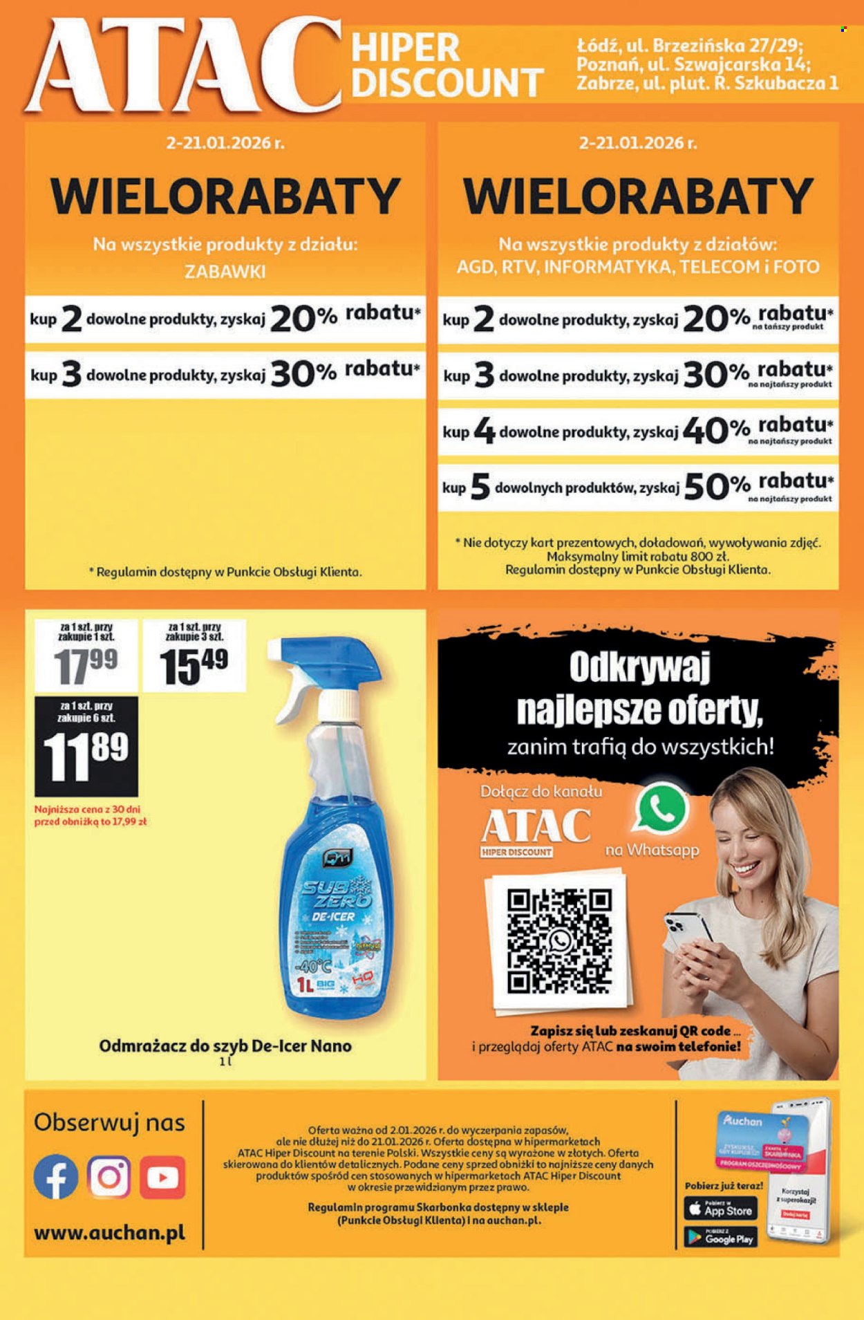 Gazetka Auchan - 2.01.2026 - 21.01.2026. Strona 4