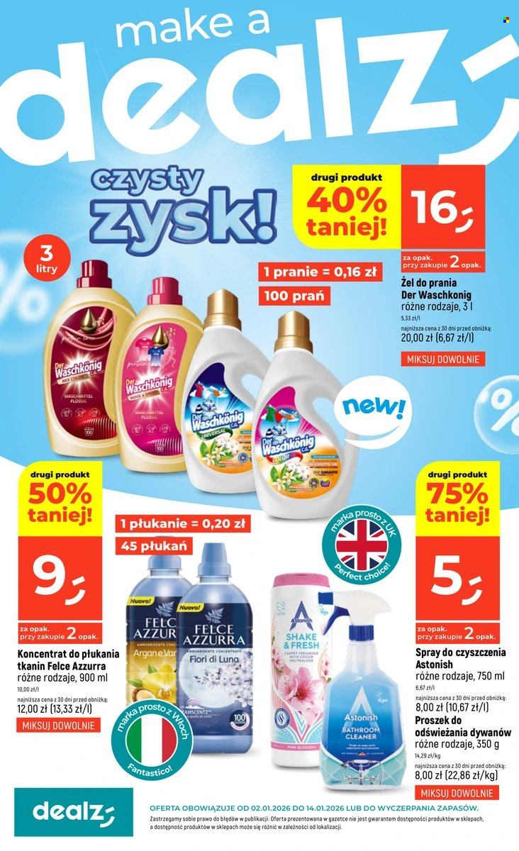 Gazetka Dealz - 2.01.2026 - 14.01.2026. Strona 1