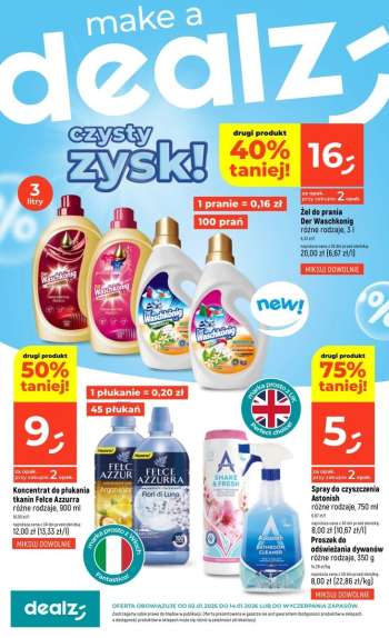 Gazetka Dealz - 2.01.2026 - 14.01.2026.