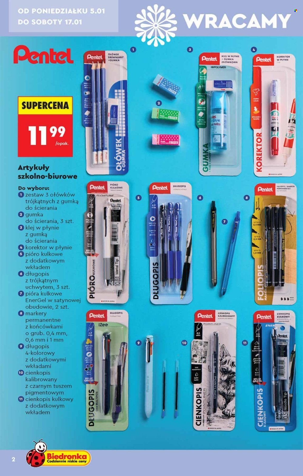 Gazetka Biedronka - 5.01.2026 - 22.01.2026. Strona 2