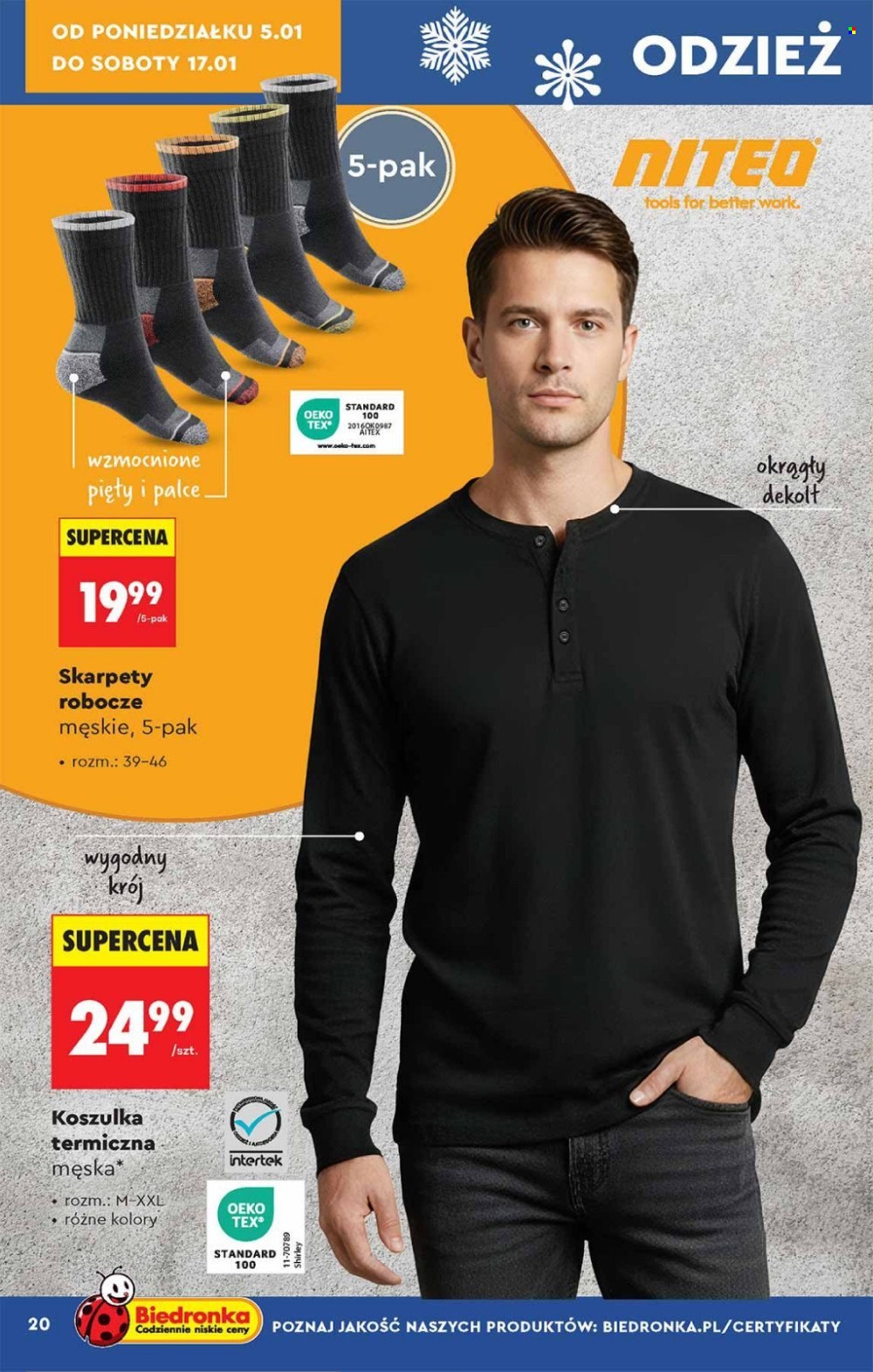 Gazetka Biedronka - 5.01.2026 - 22.01.2026. Strona 20