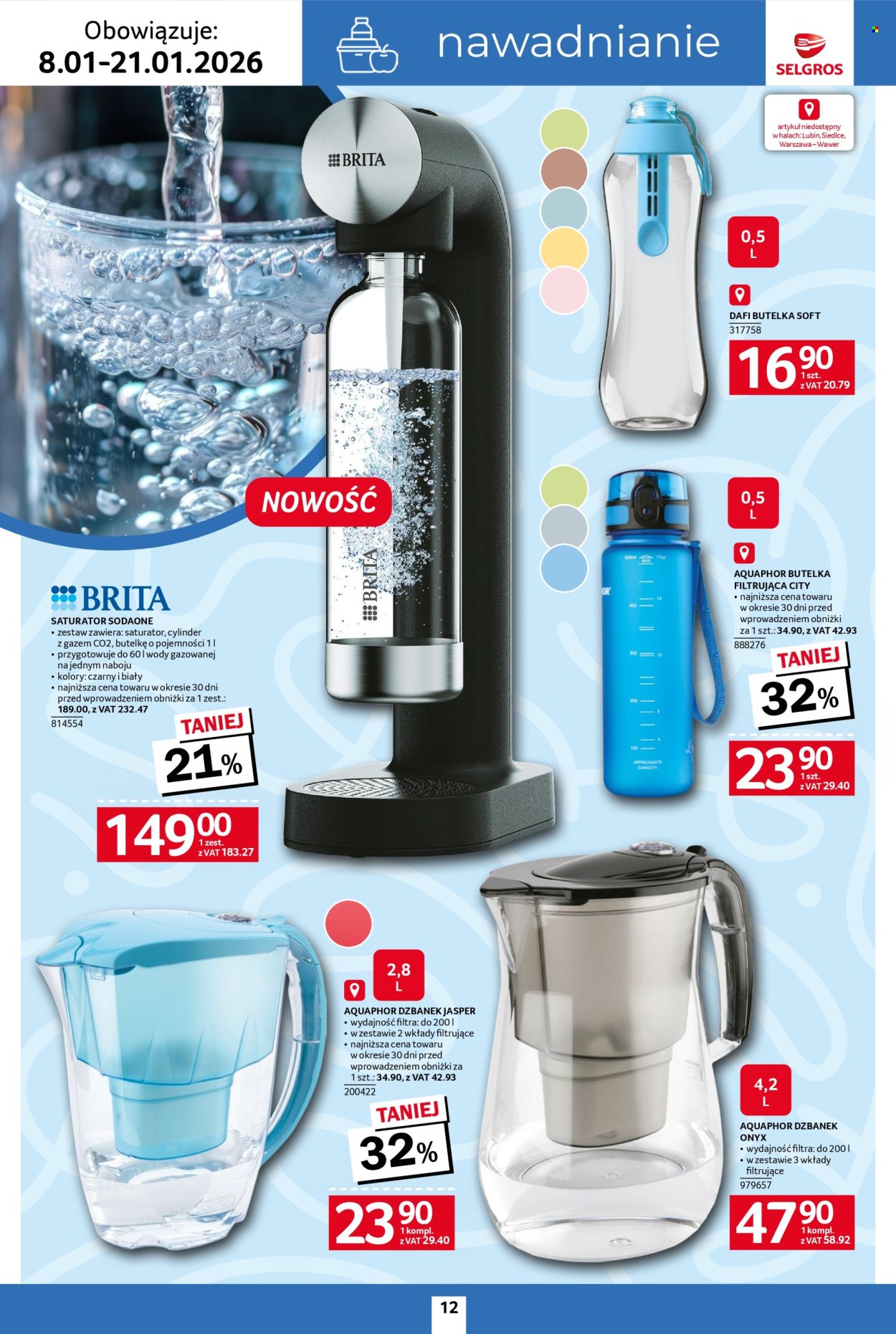 Gazetka Selgros - 8.01.2026 - 21.01.2026. Strona 12