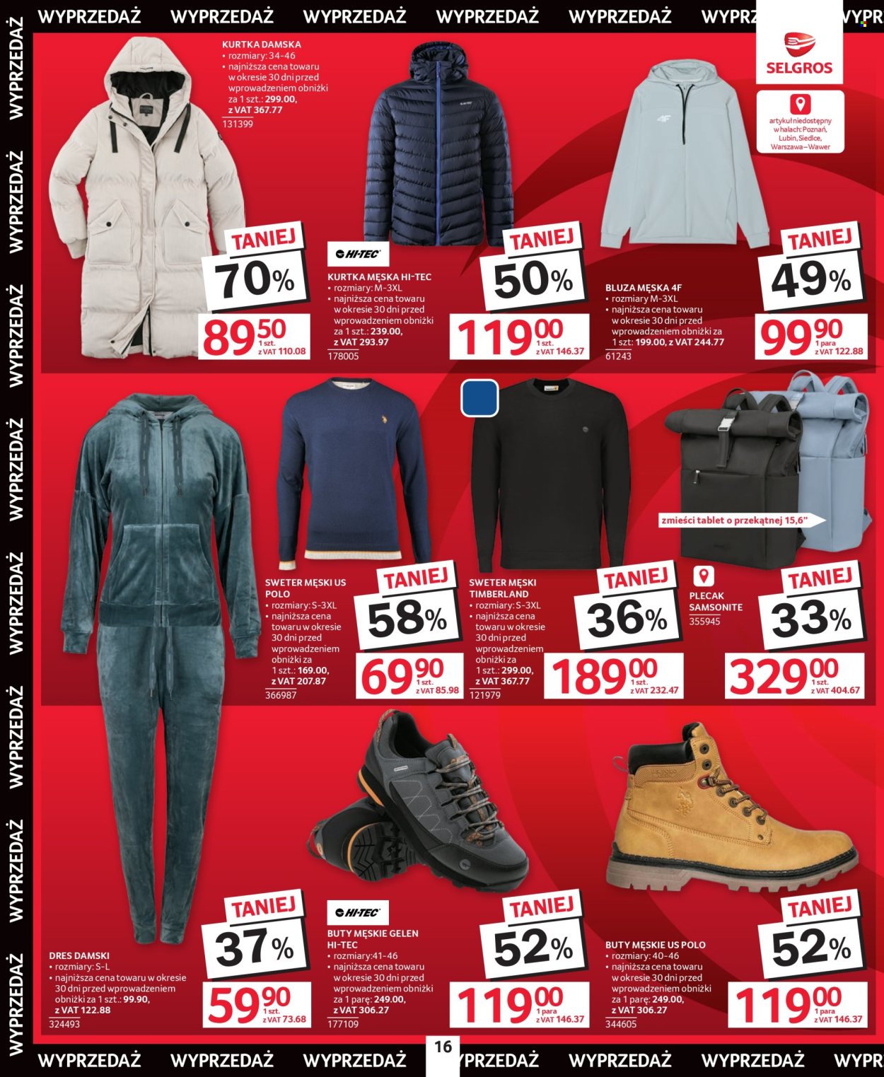 Gazetka Selgros - 8.01.2026 - 21.01.2026. Strona 16