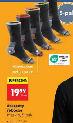 Skarpety robocze męskie, 5-pak
