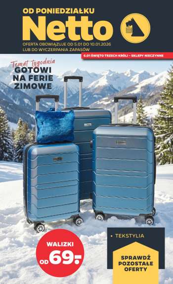 Gazetka Netto - 5.01.2026 - 10.01.2026.