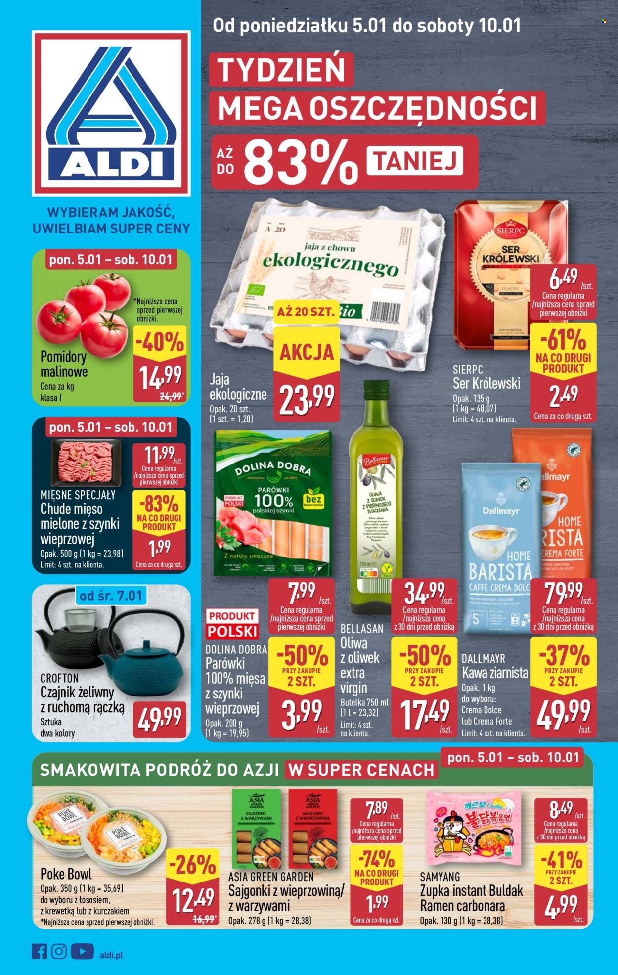 Gazetka ALDI - 5.01.2026 - 10.01.2026. Strona 1