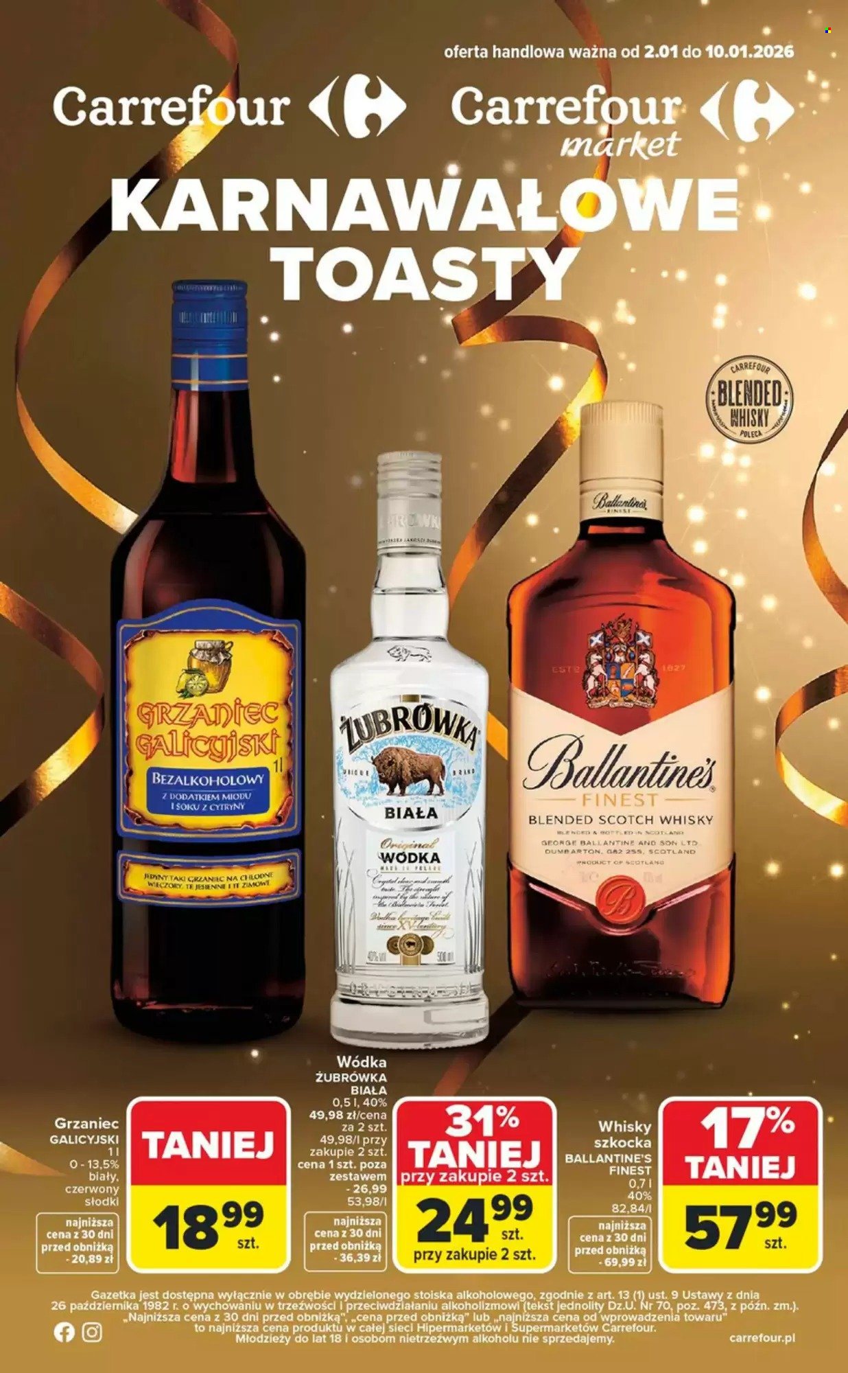 Gazetka Carrefour - 2.01.2026 - 10.01.2026. Strona 1