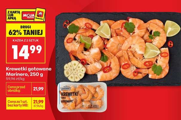 Krewetki gotowane Marinero 250 g