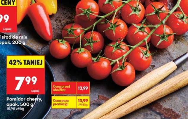 Pomidor cherry , opak . 500 g