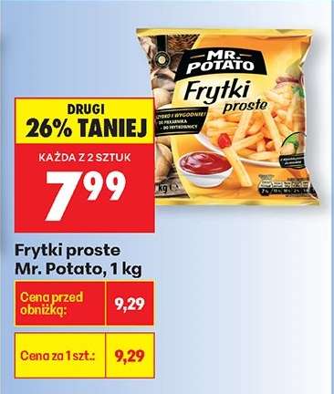 Frytki proste Mr. Potato 1 kg
