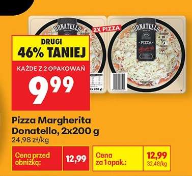 Pizza Margherita Donatello, 2x200 g