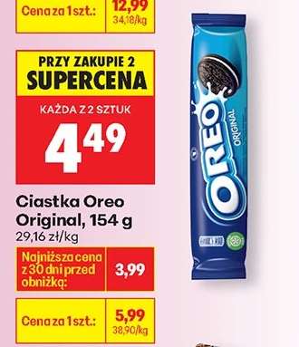 Ciastka Oreo Original, 154 g