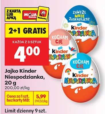 Jajko Kinder Niespodzianka 20 g