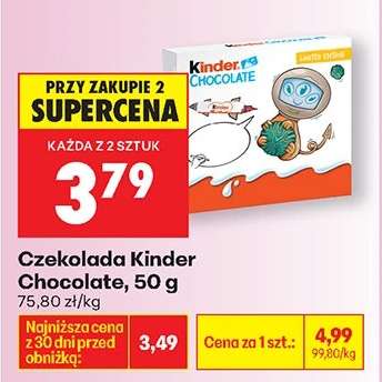 Czekolada Kinder Chocolate , 50 g