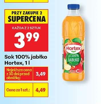 Sok 100% jabłko Hortex, 1l