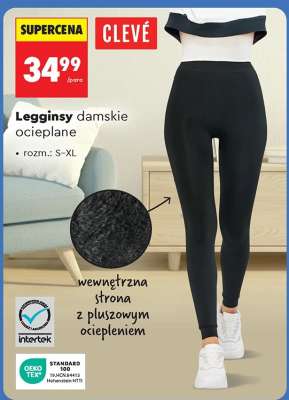 Legginsy damskie ocieplane